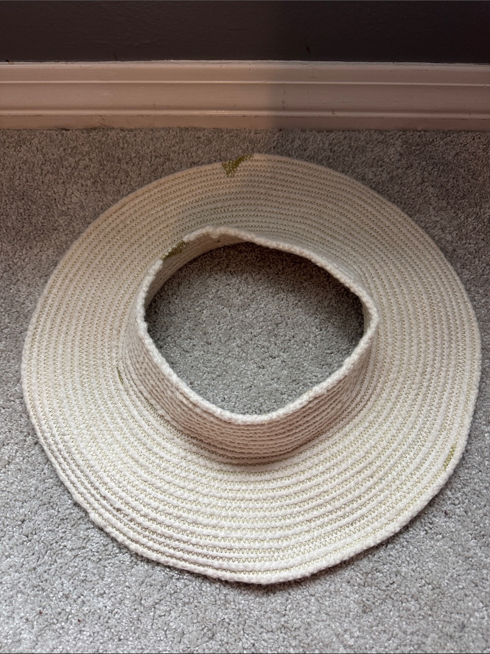 Wide Brim Open Top Sun Hat